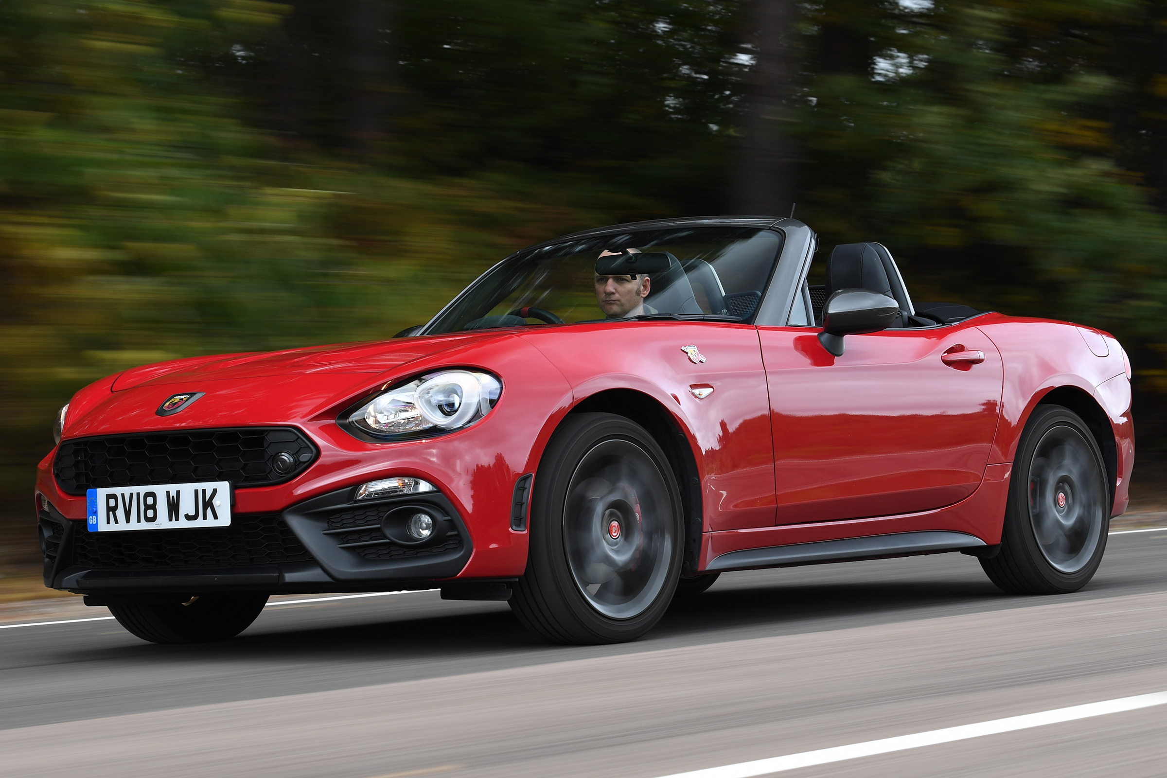 abarth 124 spider tracking
