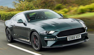 ford mustang bullitt tracking front