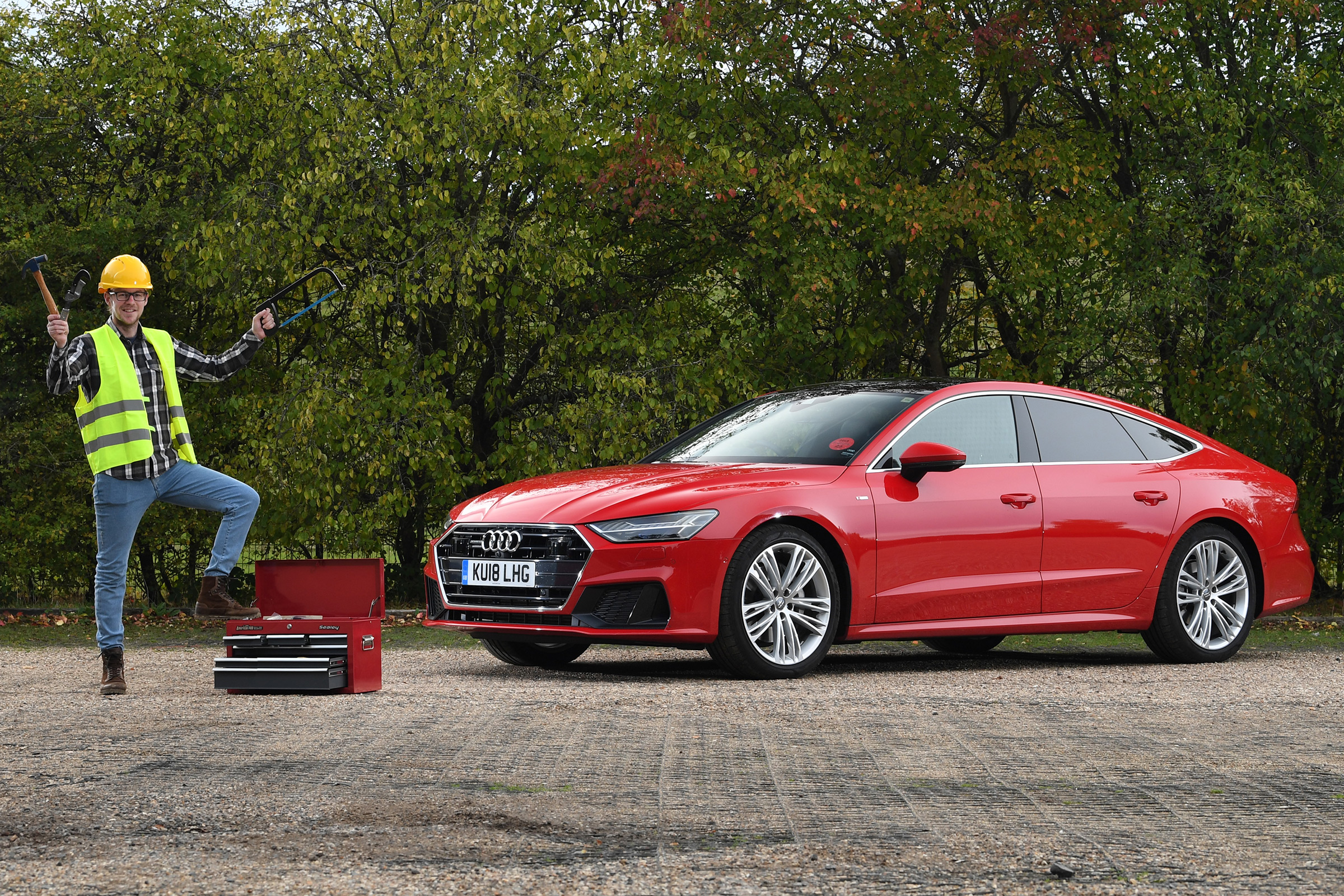 audi a7 sportback long-termer static