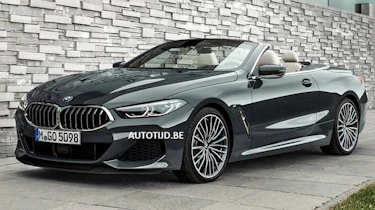bmw 8 series convertible leaked static