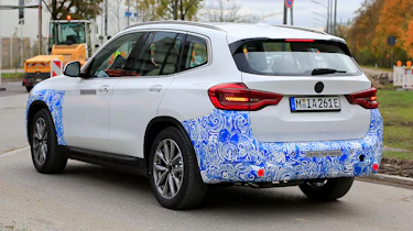 BMW iX3 - spied rear