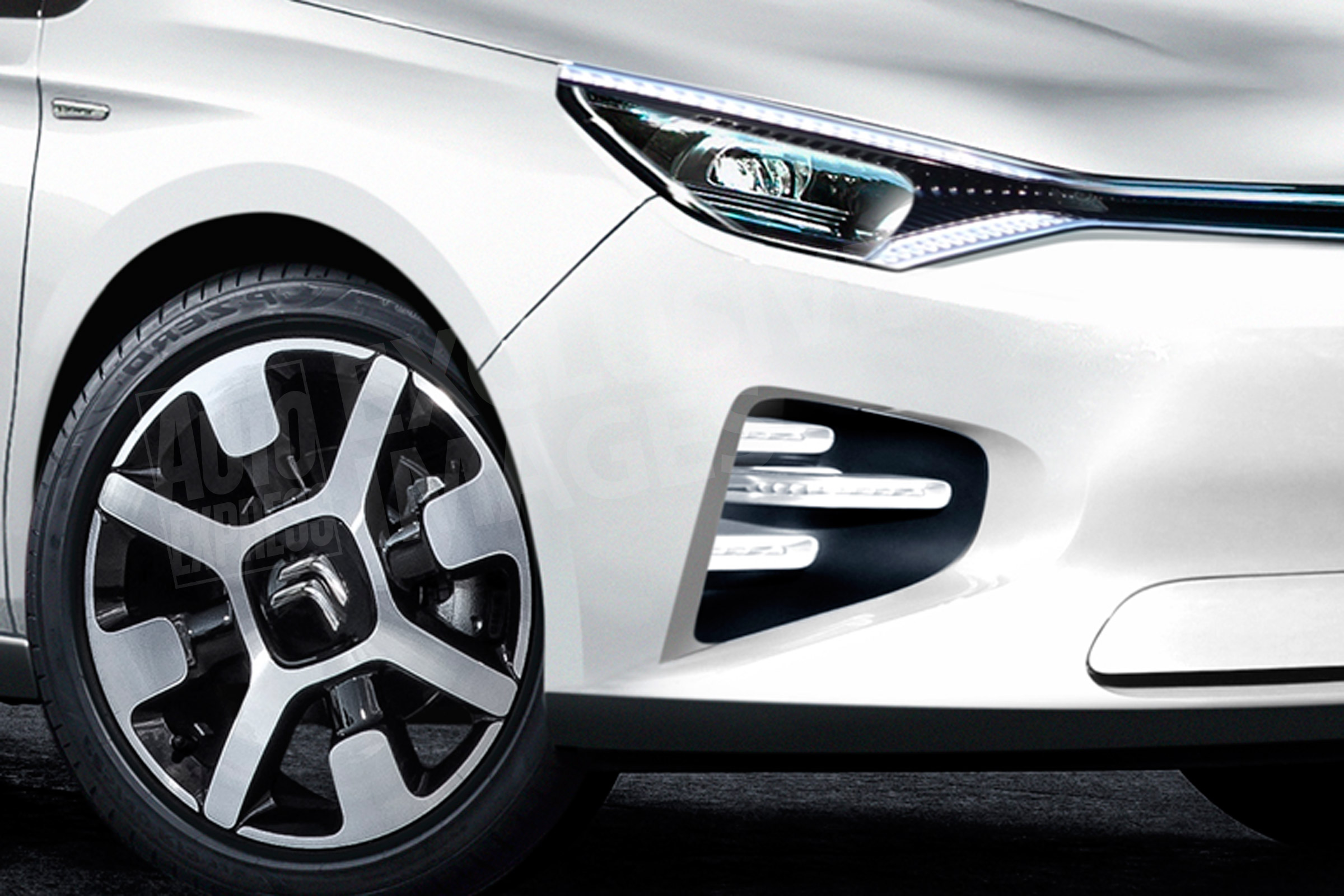 New Citroen C4 exclusive image wheel