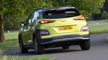 Hyundai Kona electric rear