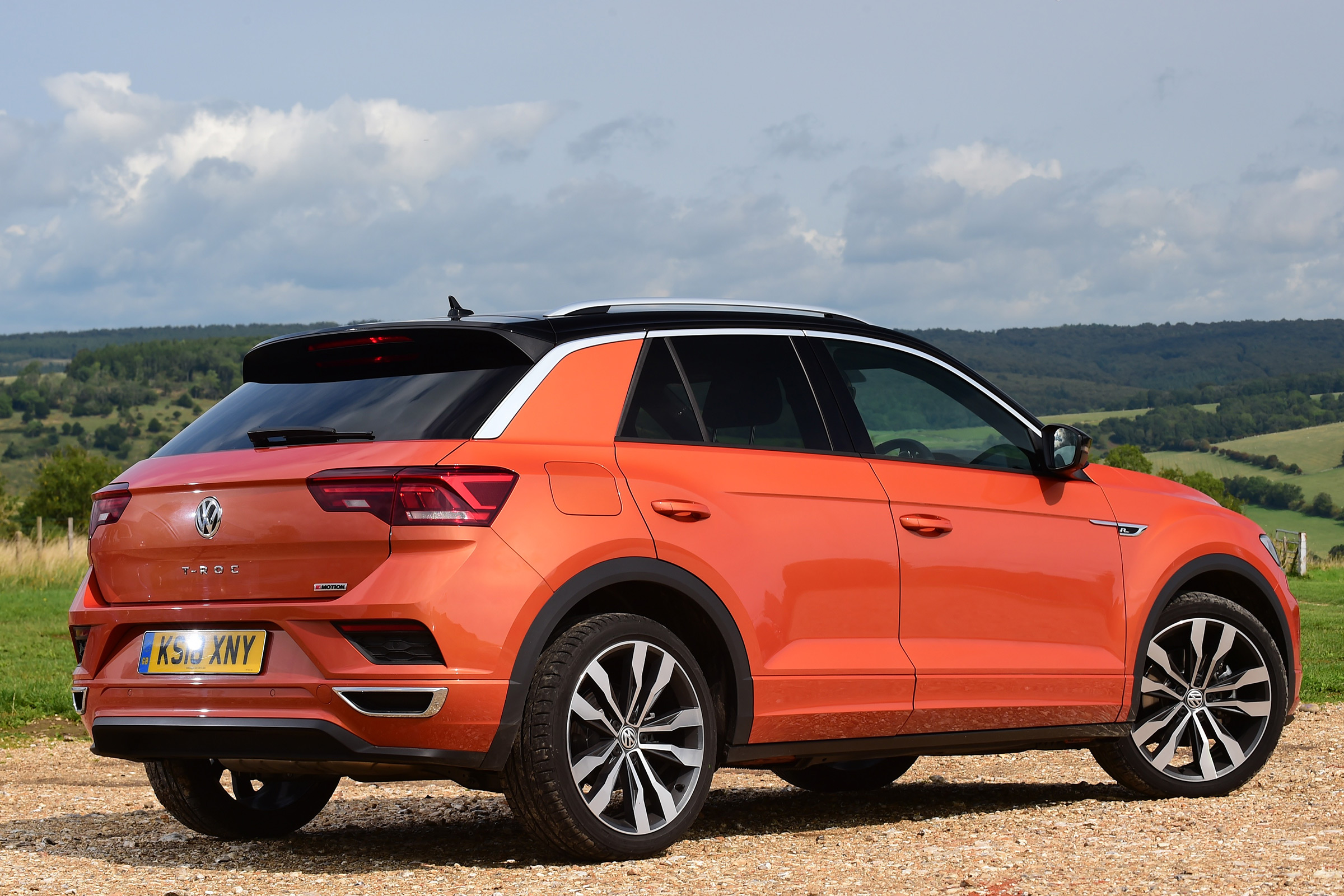 vw t-roc static rear