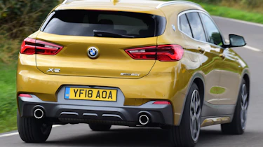 bmw x2 tracking rear