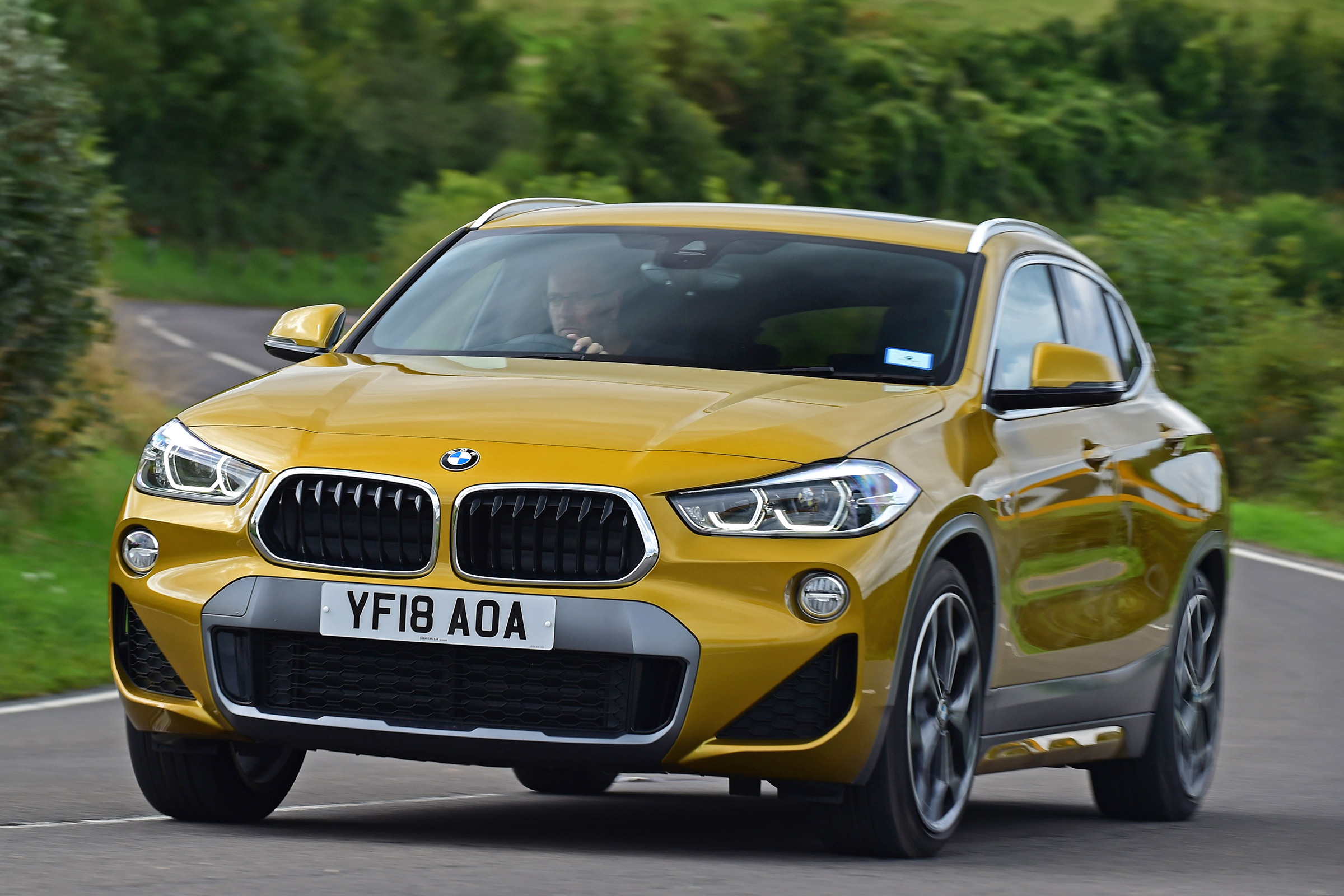bmw x2 tracking front