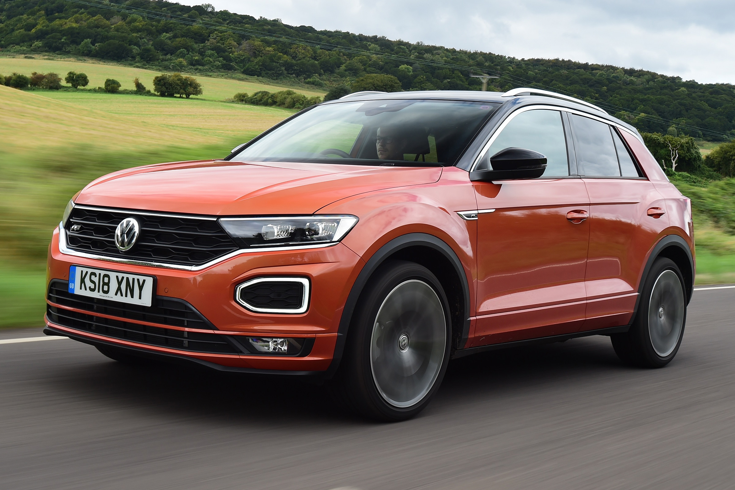 vw t-roc tracking front