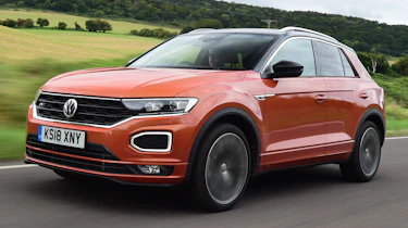 vw t-roc tracking front