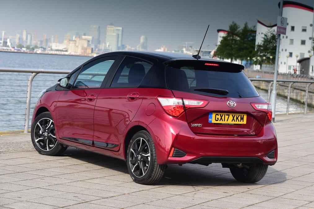 Used Toyota Yaris - rear