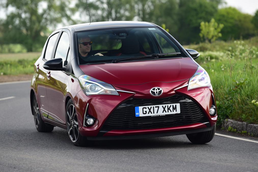 Used Toyota Yaris - front cornering
