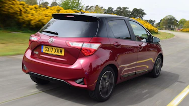Used Toyota Yaris - rear action