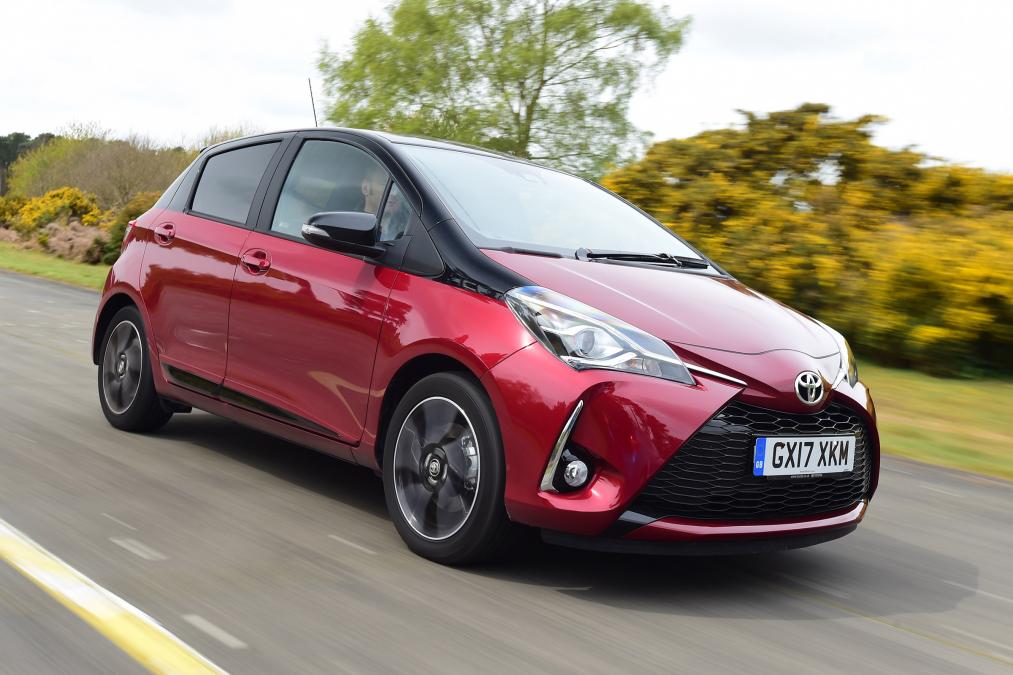 Used Toyota Yaris - front action