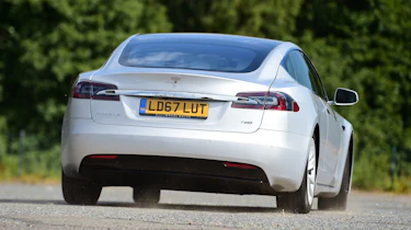 tesla model s rear