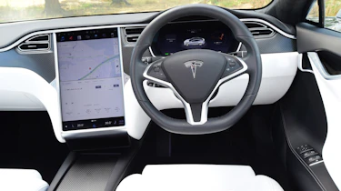 tesla model s interior dashboard