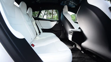 tesla model s interior rear seats