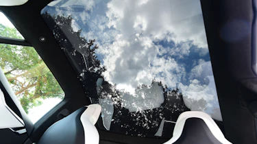 tesla model s interior panoramic roof