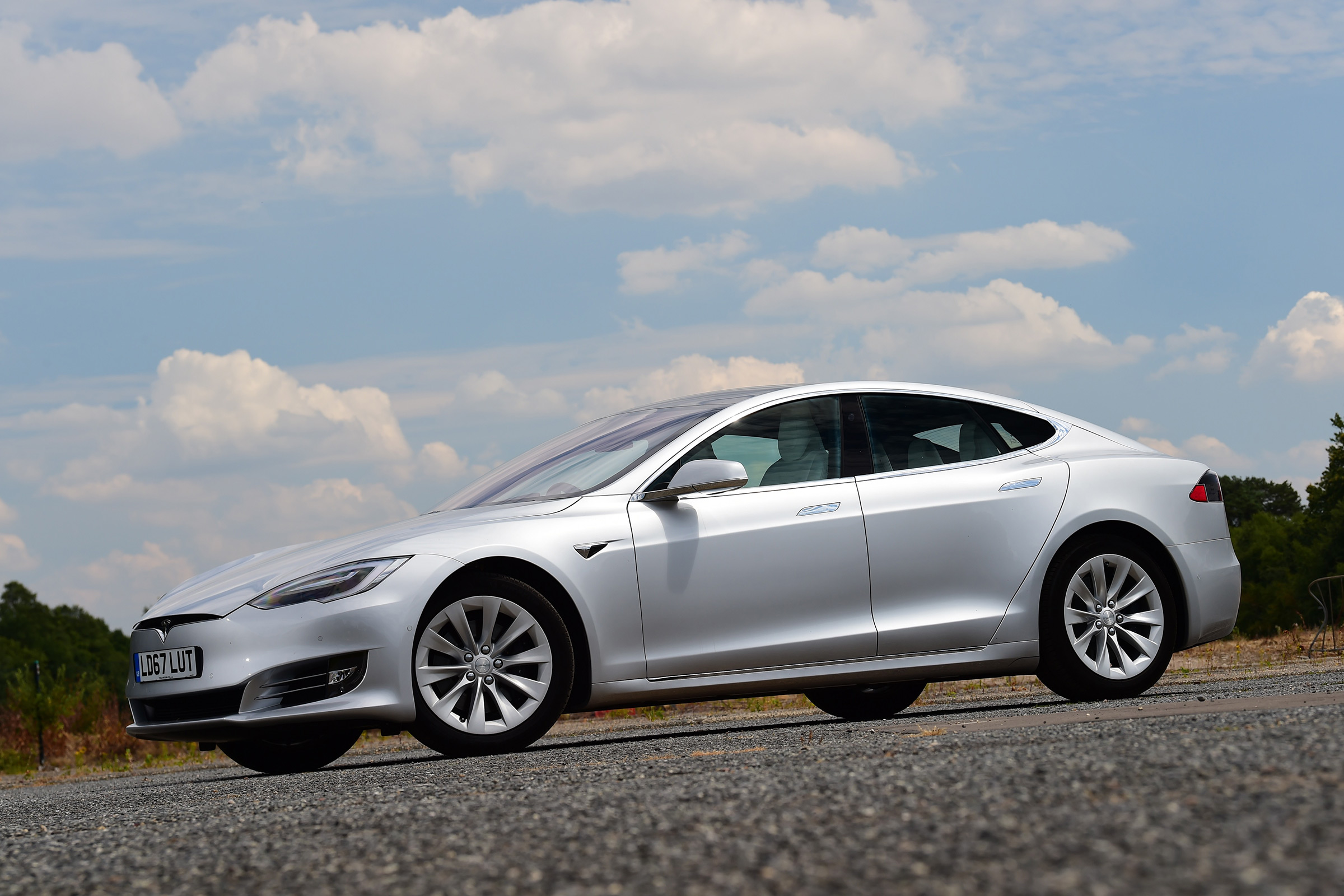 tesla model s exterior static