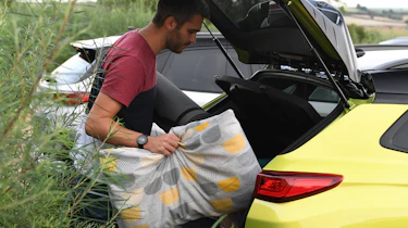Hyundai Kona electric loading boot