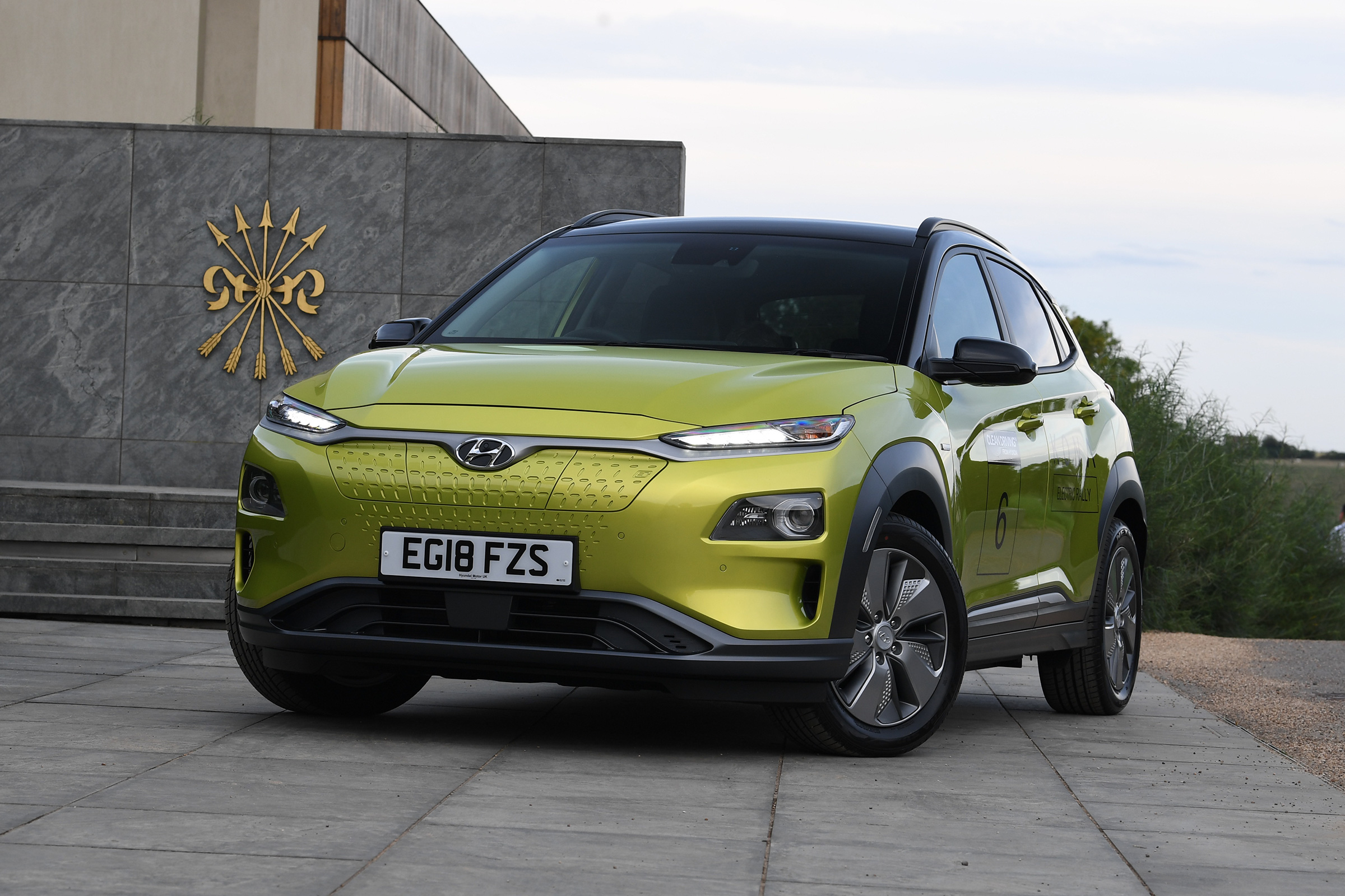 Hyundai Kona electric static front