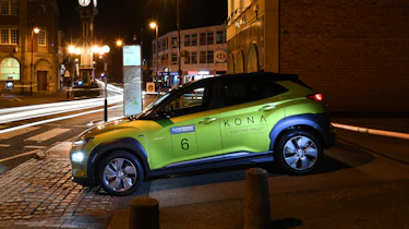 Hyundai Kona electric side profile