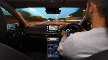 Richard Ingram does driving at dusk