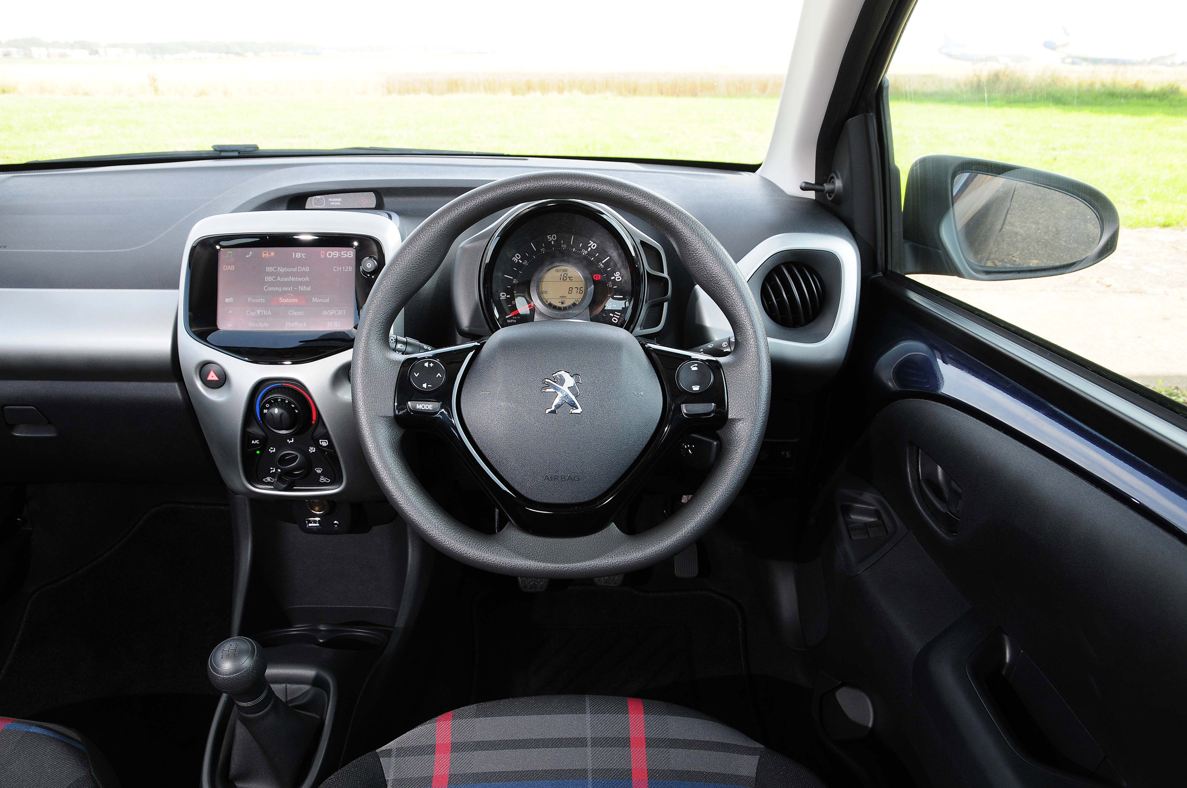 Richard Ingram does using a car infotainment
