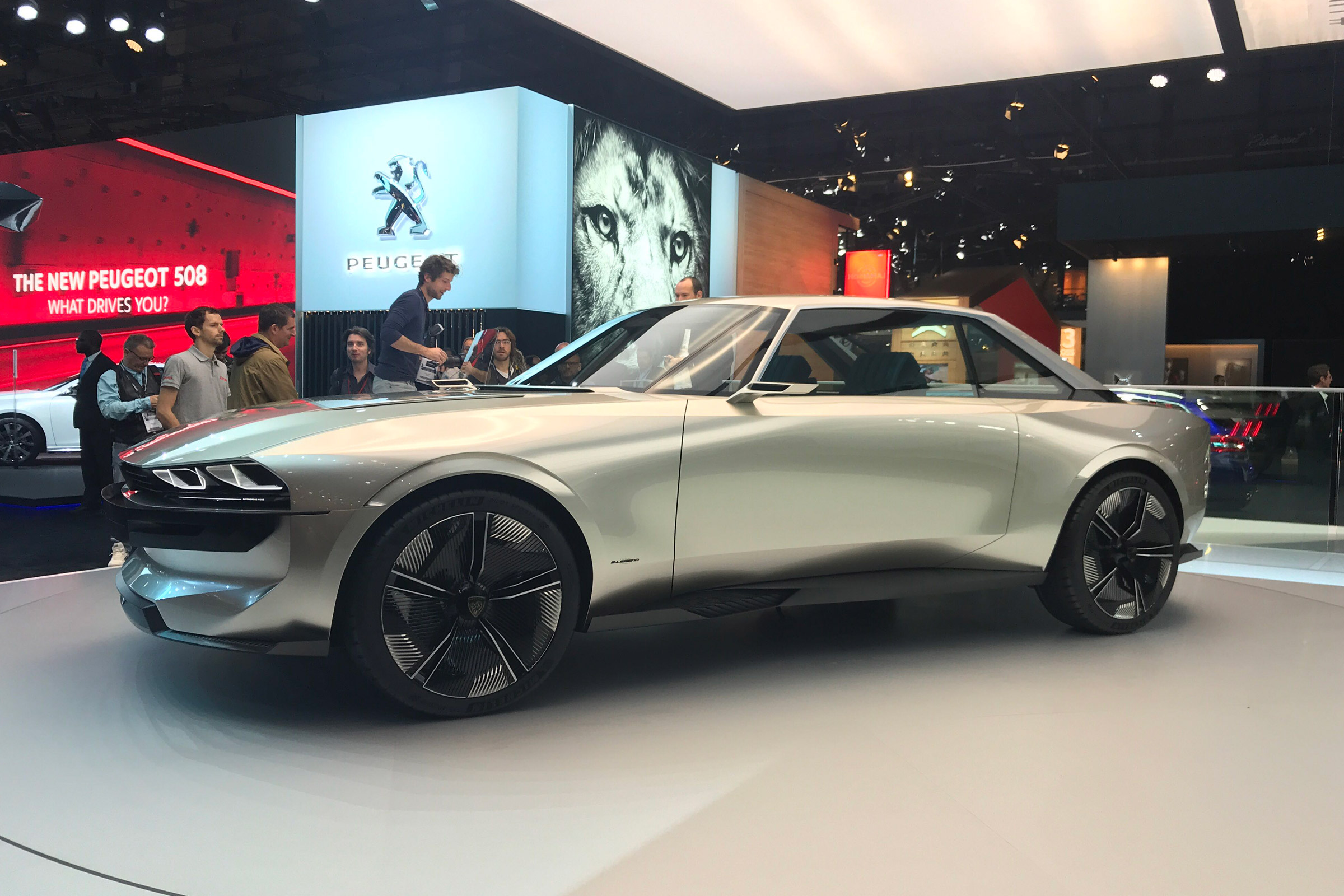 Peugeot e-Legend revealed in Paris 