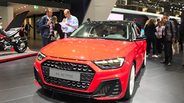 New Audi A1 revealed front
