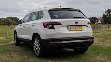skoda karoq static rear long termer