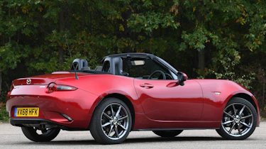 mazda mx-5 static rear