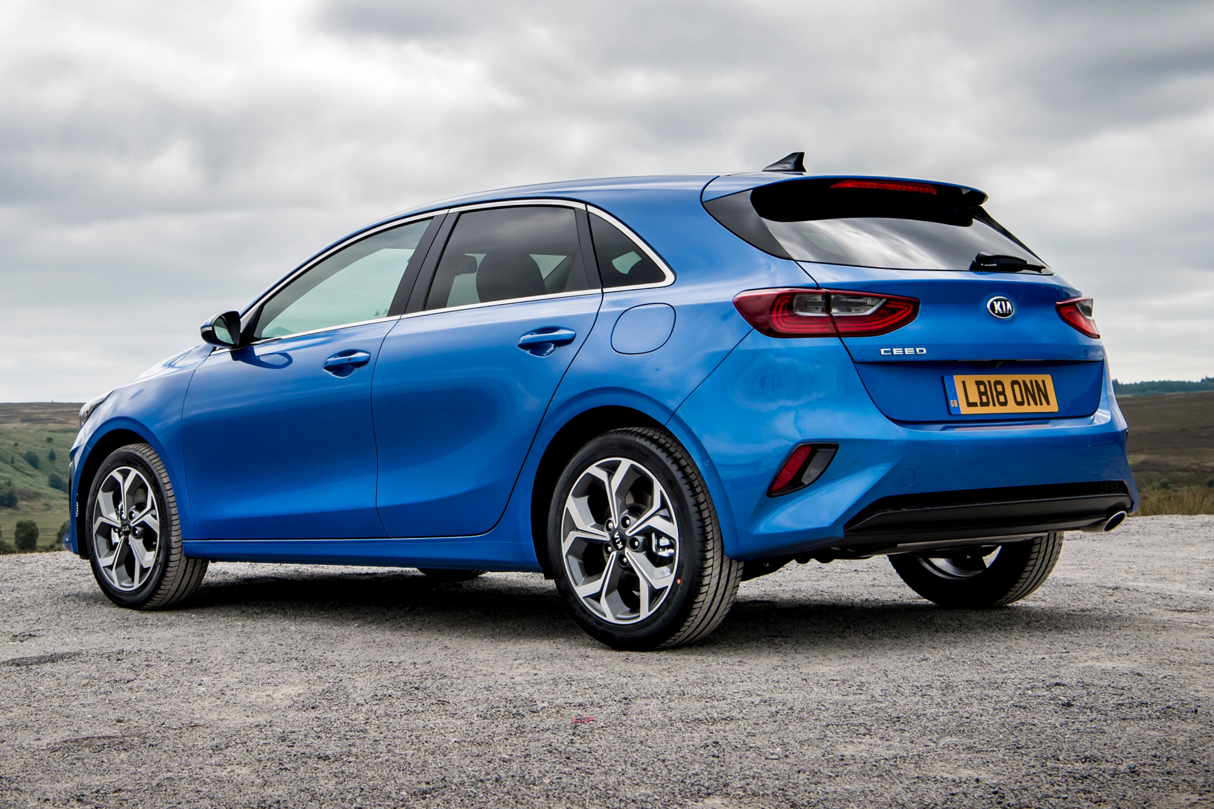 New Kia Ceed UK rear static