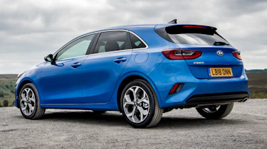 New Kia Ceed UK rear static