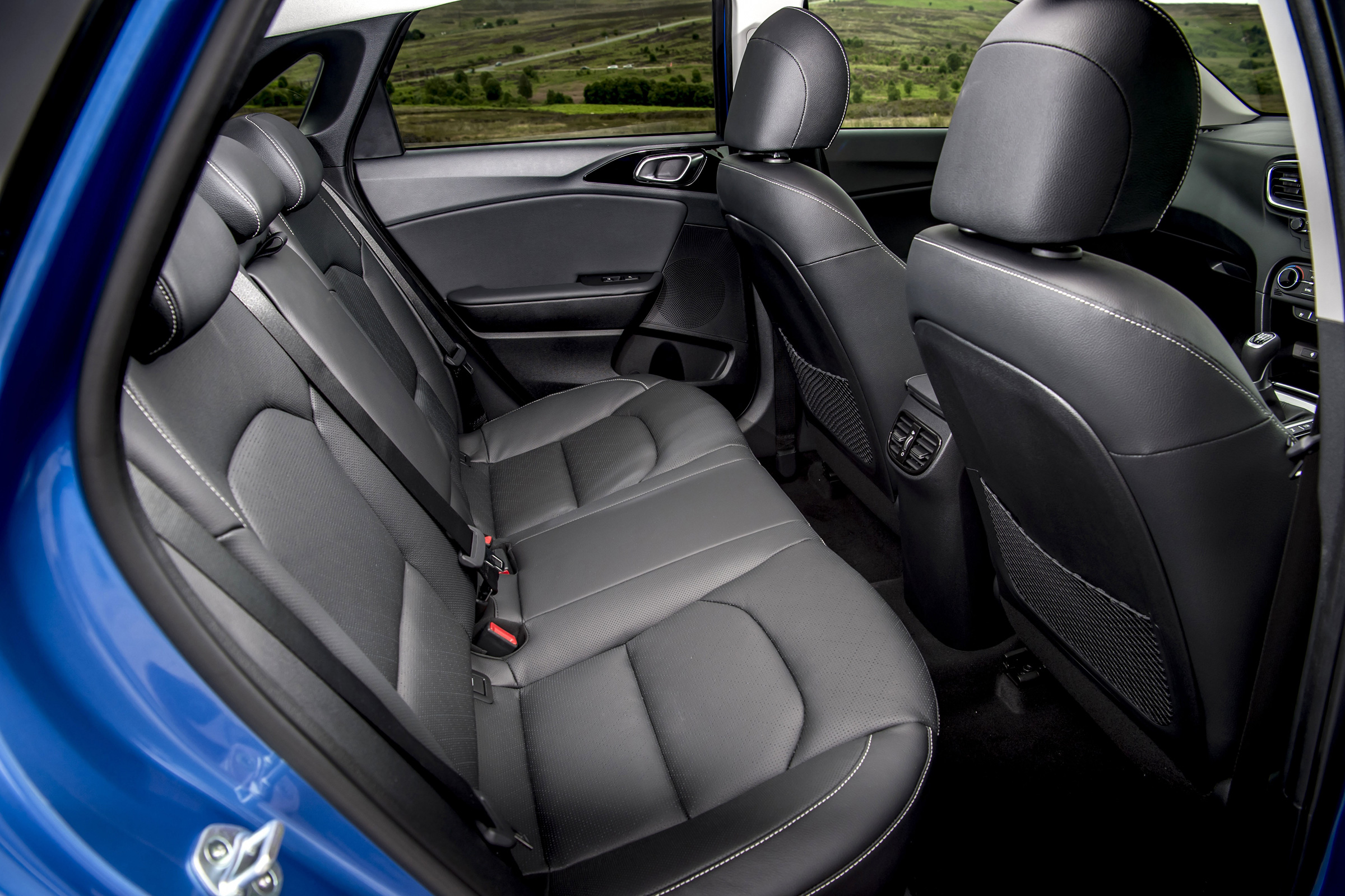 New Kia Ceed rear seats