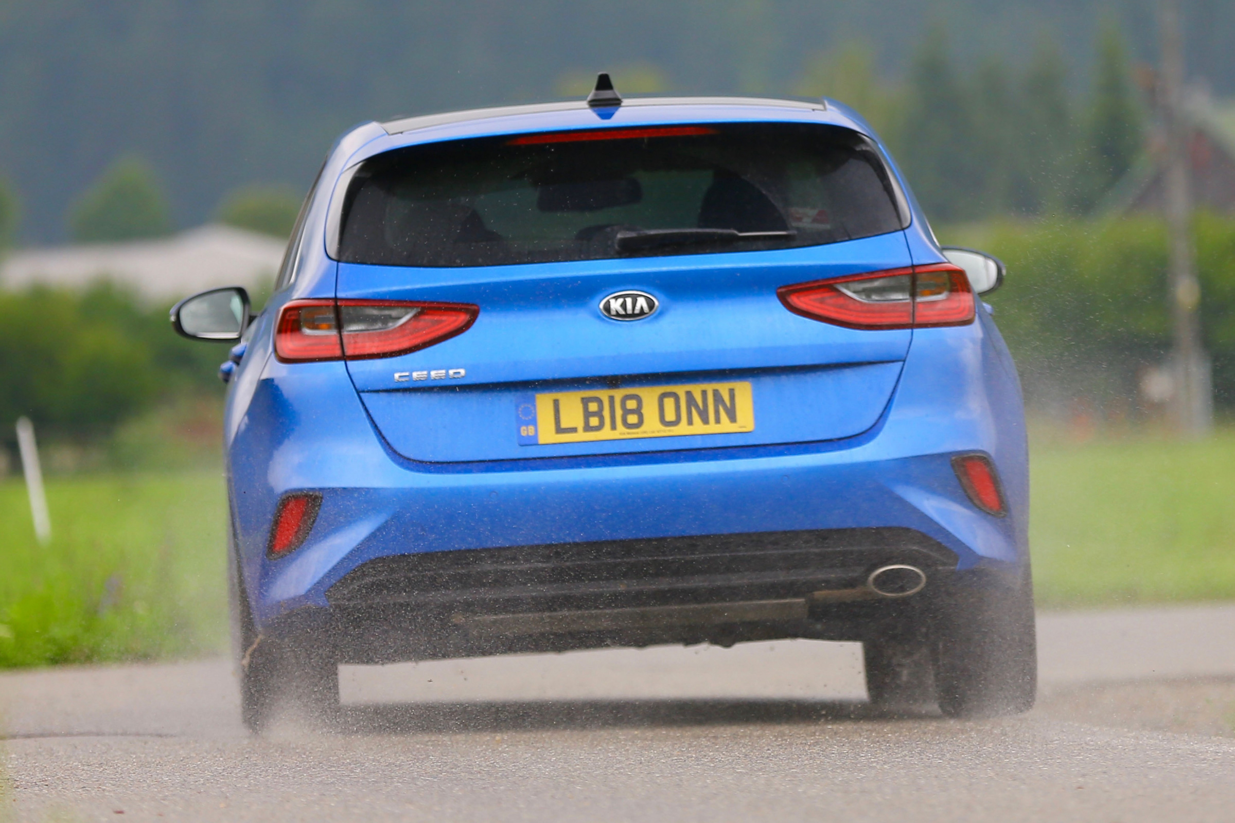 New Kia Ceed UK rear end
