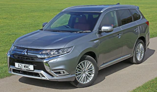 New Mitsubishi Outlander PHEV front
