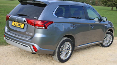 New Mitsubishi Outlander PHEV rear