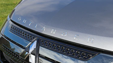 New Mitsubishi Outlander PHEV bonnet badge