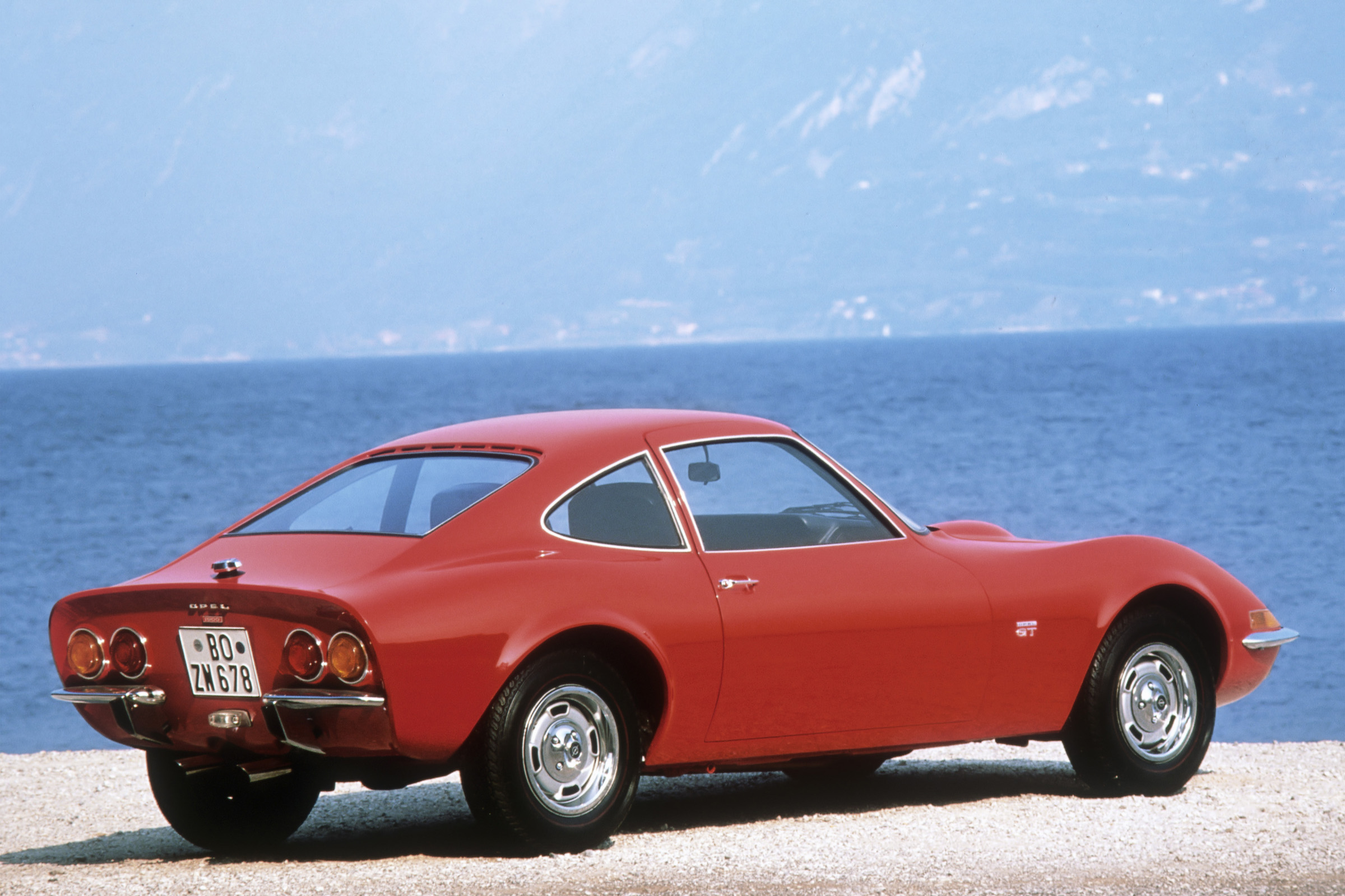 Opel GT red experimental