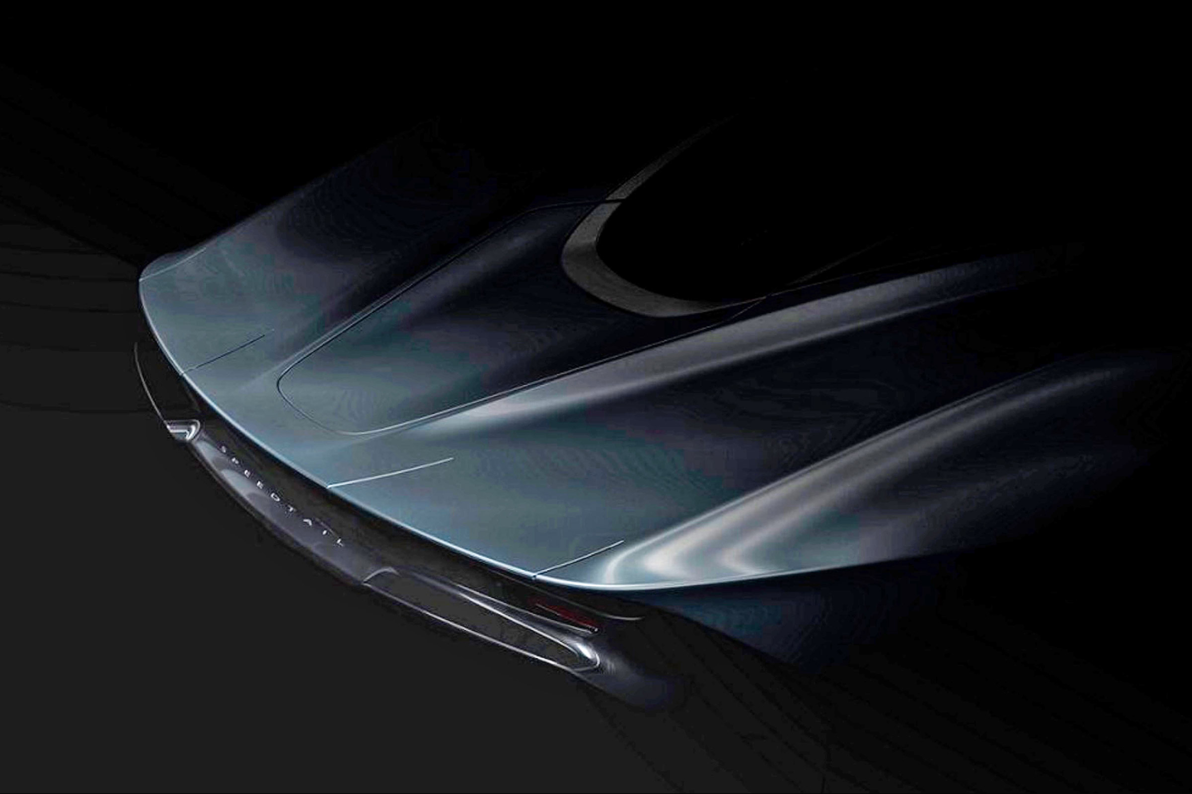 Mclaren speedtail teaser