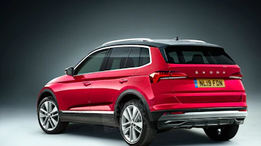 Skoda Kamiq SUV render rear