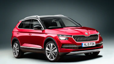 Skoda Kamiq SUV render front