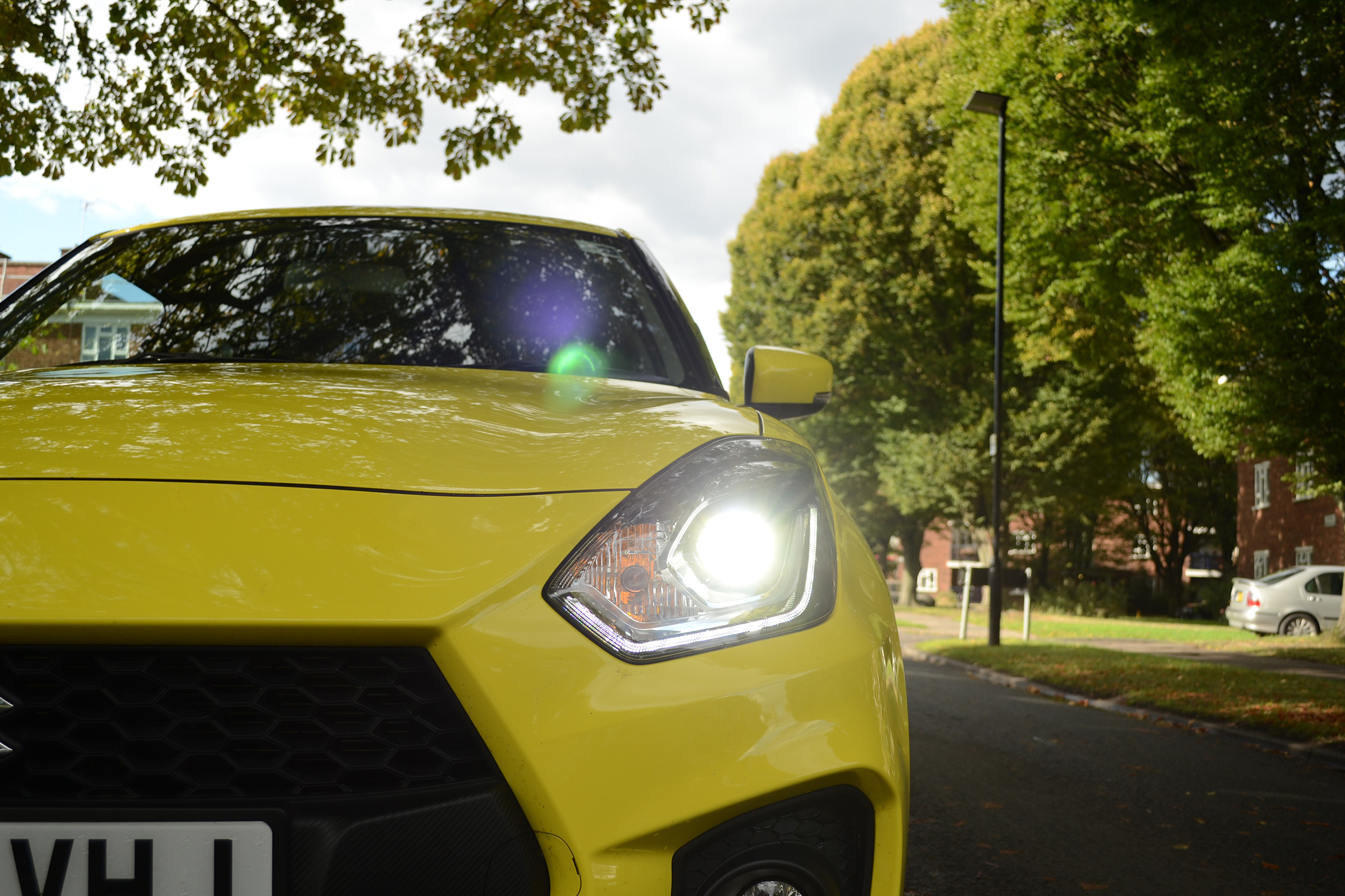 Suzuki Swift Sport long-term test - Headlight