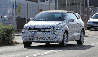 VW T-Roc convertible spies 1