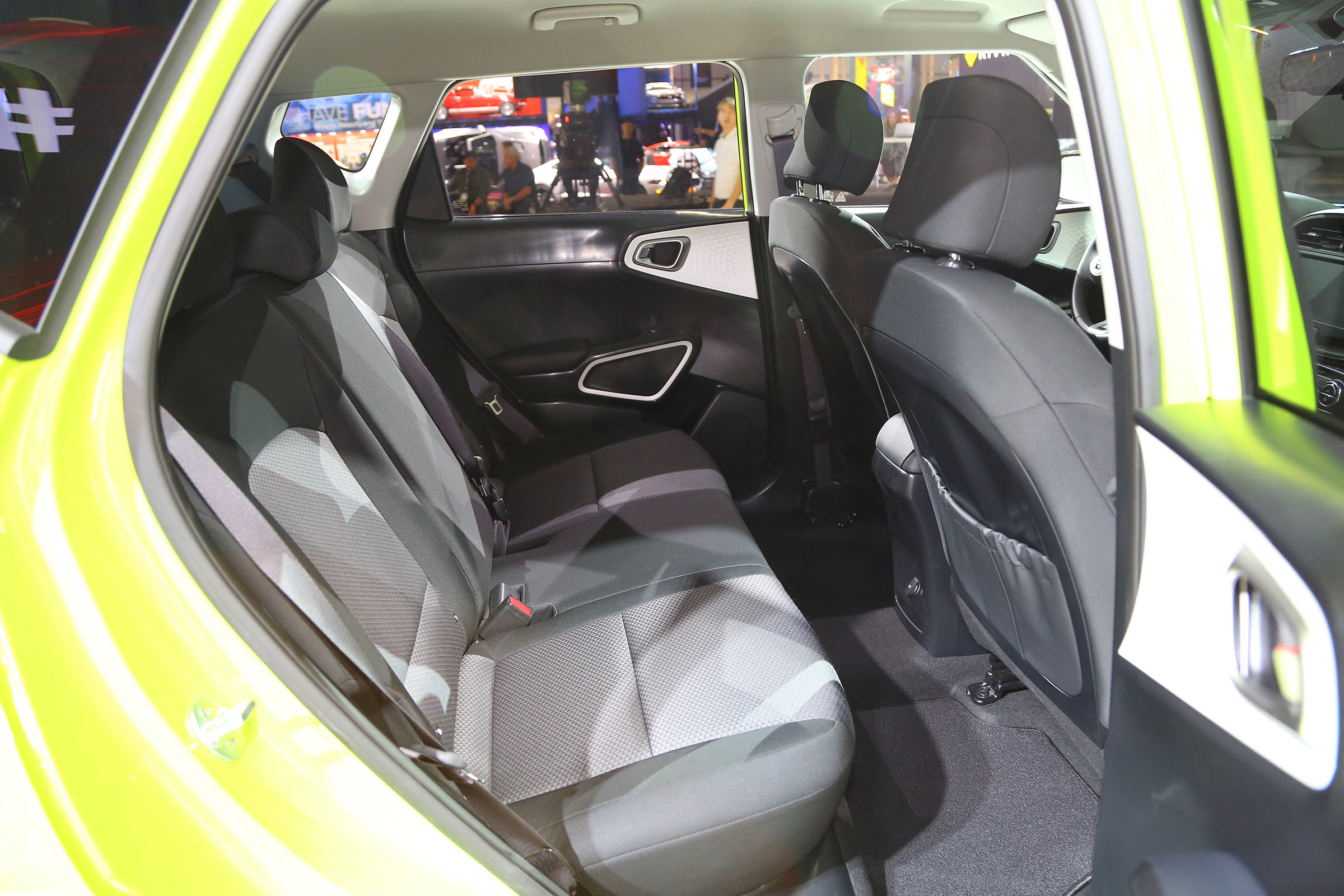 Kia Soul - LA show rear seats