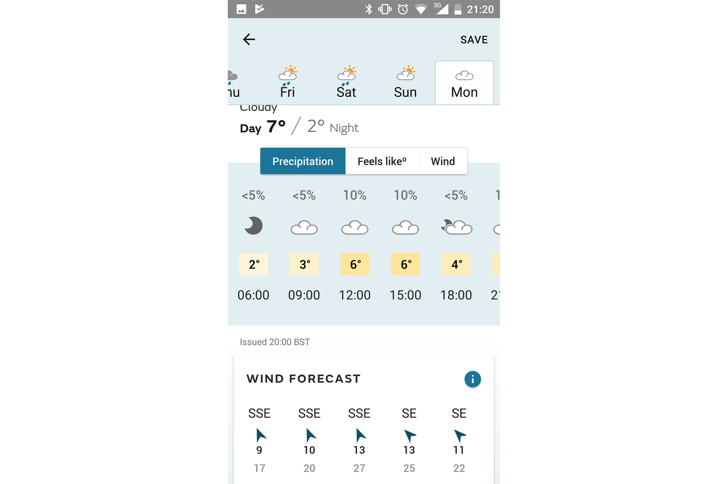 Met Office weather app