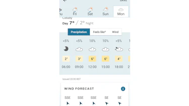 Met Office weather app