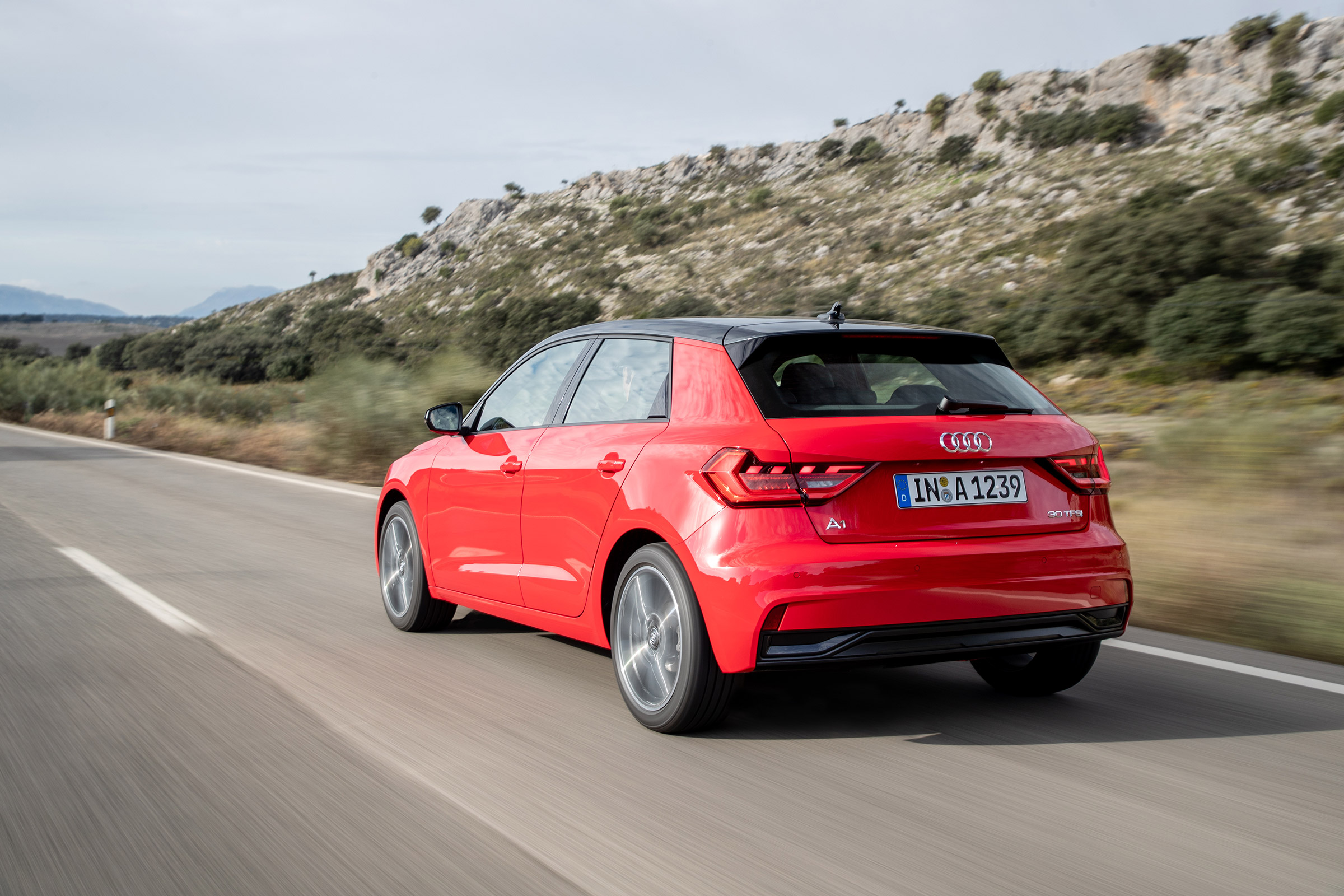 Audi A1 - rear action