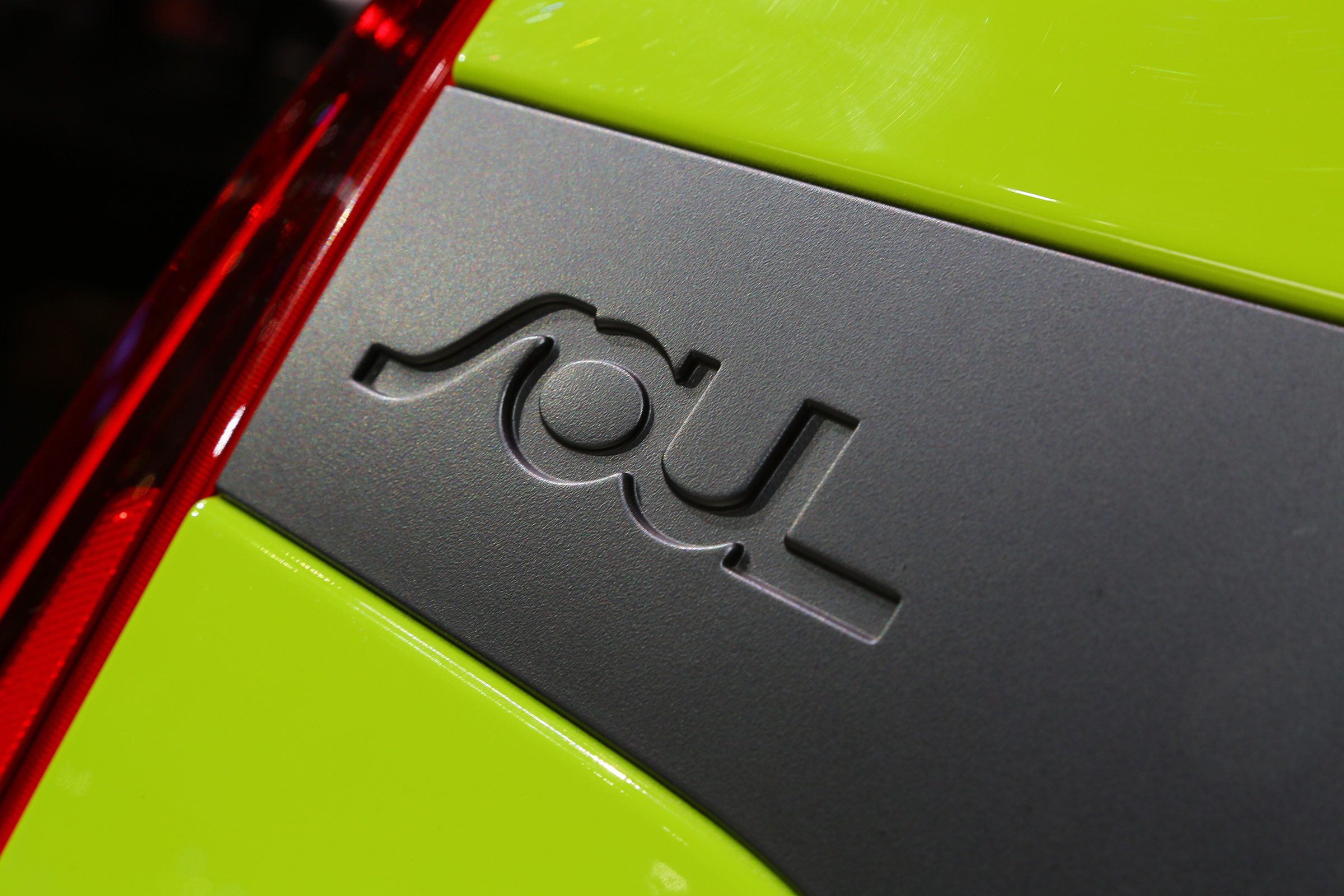 Kia Soul - LA show Soul badge