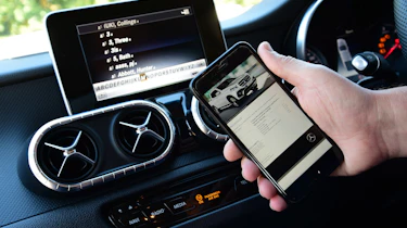 Mercedes X 250 d - phone connect