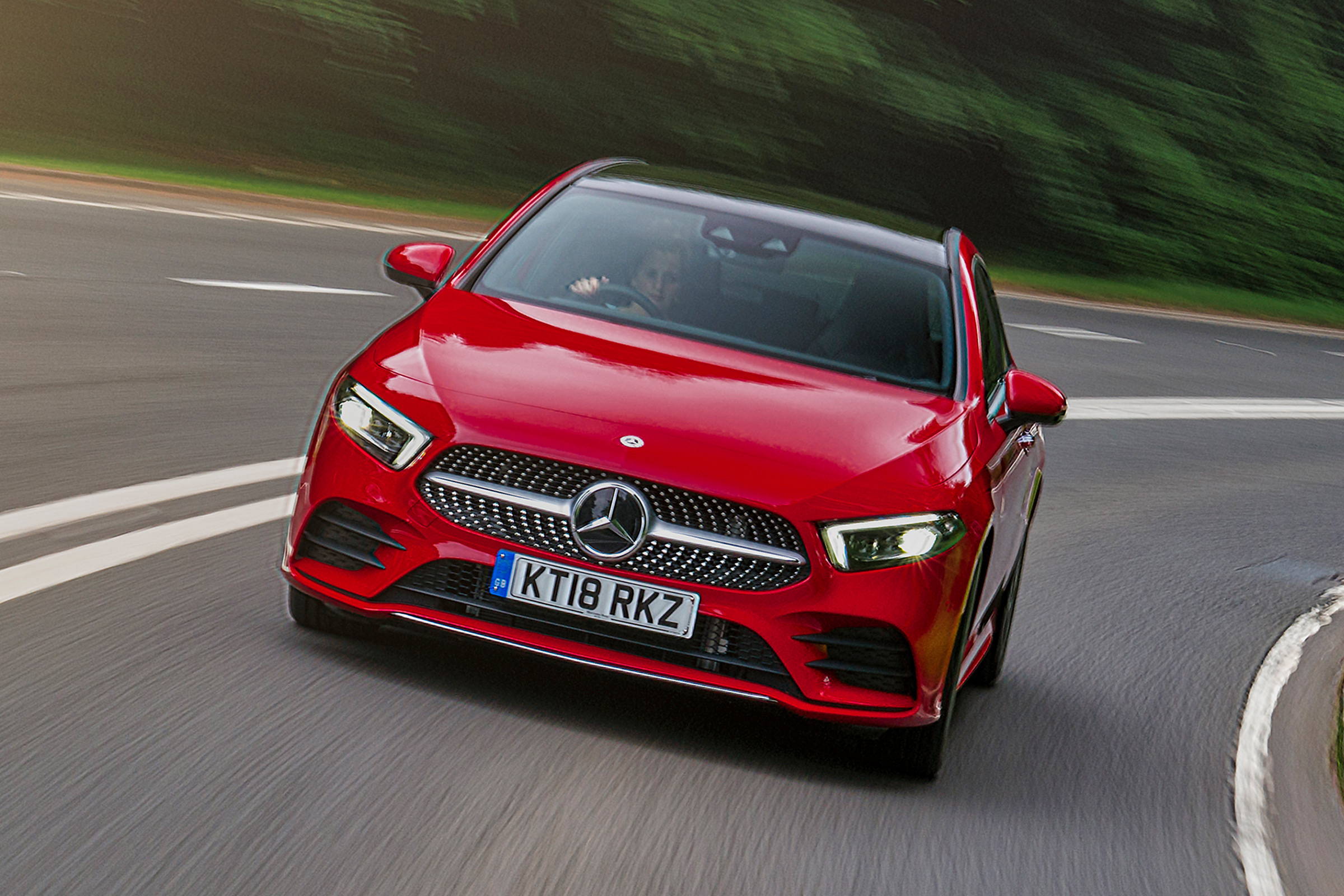 mercedes a-class front
